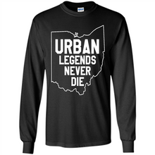 Load image into Gallery viewer, Urban Meyer Legends Never Die Football Fans Ohio Map