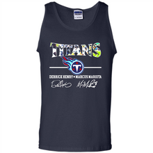 Load image into Gallery viewer, Tennessee Titans Derrick Henry Marcus Mariota Signatures Football