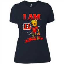 Load image into Gallery viewer, I Am Cincinnati Bengals Groot Football Lovers Nfl# Zawin