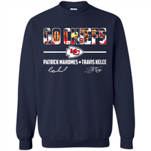 Load image into Gallery viewer, Go Chiefs Kansas City Patrick Mahomes Travis Kelce Signatures # Zawin store