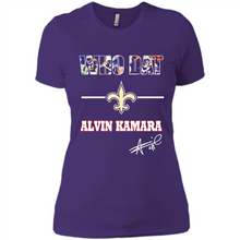 Load image into Gallery viewer, Who Dat Alvin Kamara Signature # Zawin
