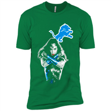 Load image into Gallery viewer, Detroit Lions Footballl Wonder Woman# Zawin