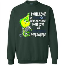 Load image into Gallery viewer, Cool Grinch Loves Cowboys-Team Everywhere Funny Football Fans Christmas# Zawin
