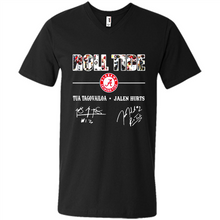 Load image into Gallery viewer, Roll Tide Alabama Crimson Tua Tagovailoa Jalen Hurts Signatures Shirt Roll Tide Alabama Crimson Tua Tagovailoa Jalen Hurts Signatures