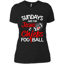 Load image into Gallery viewer, undays Are for Jesus and Kansas City Chiefs Football # Zawin