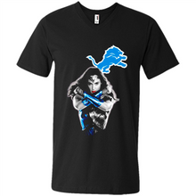 Load image into Gallery viewer, Detroit Lions Footballl Wonder Woman# Zawin