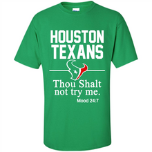 Load image into Gallery viewer, ouston Texans Thou Shalt Not Try Me 247 # Zawin