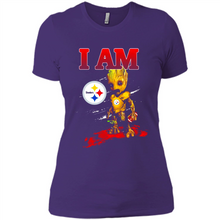 Load image into Gallery viewer, I Am Pittsburgh Steelers Groot Football Lovers Nfl# Zawin