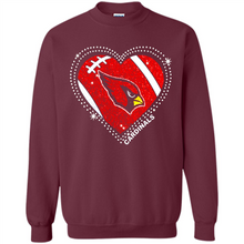 Load image into Gallery viewer, Arizona Cardinals Football Diamond Heart# pukas-store