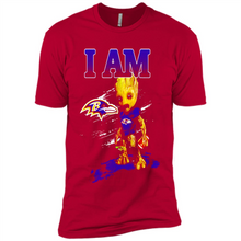 Load image into Gallery viewer, I Am Baltimore Ravens Groot Football Lovers Nfl# Zawin