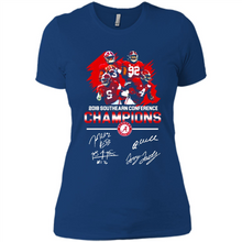 Load image into Gallery viewer, Alabama Crimson Tide 2018 Southeastern Conference Champions 4 Signature