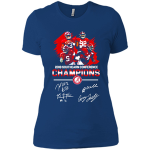 Alabama Crimson Tide 2018 Southeastern Conference Champions 4 Signature