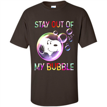 Load image into Gallery viewer, Snoopy Stay Out Of My Bubble