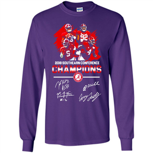 Alabama Crimson Tide 2018 Southeastern Conference Champions 4 Signature