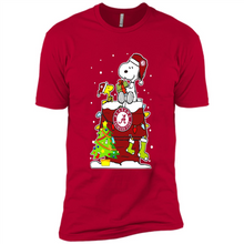 Load image into Gallery viewer, Alabama Crimson Tide Ugly Christmas Sweaters Snoopy Woodstock sweater