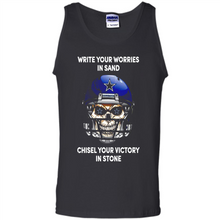 Load image into Gallery viewer, Dallas Cowboys Write Your Worries In Sand Chisel Your Victory In Stone