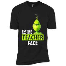 Load image into Gallery viewer, Grinch Resting Teacher Face