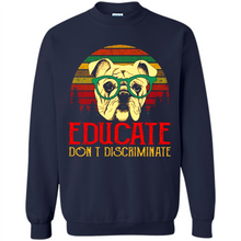Load image into Gallery viewer, Bulldog Educate Don’t Discriminate Sunset Vintage