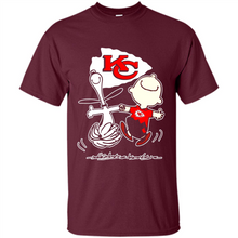 Load image into Gallery viewer, Charlie Brown &amp; Snoopy – Kansas City Chiefs