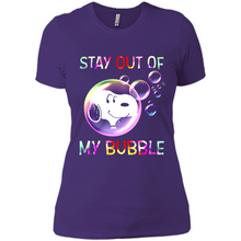 Load image into Gallery viewer, Snoopy Stay Out Of My Bubble