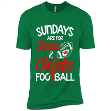 Load image into Gallery viewer, undays Are for Jesus and Kansas City Chiefs Football # Zawin