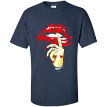 Load image into Gallery viewer, Cutest Kansas City Chiefs Lips Shut The Fck Up For Football Lovers