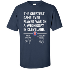 Load image into Gallery viewer, The greatest game ever played was on a wednesday in cleveland