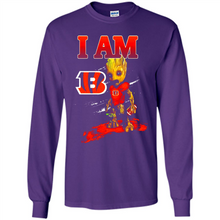 Load image into Gallery viewer, I Am Cincinnati Bengals Groot Football Lovers Nfl# Zawin