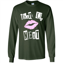 Load image into Gallery viewer, Thank U Next with lips kiss print