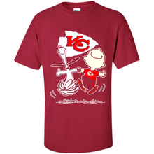 Load image into Gallery viewer, Charlie Brown &amp; Snoopy – Kansas City Chiefs