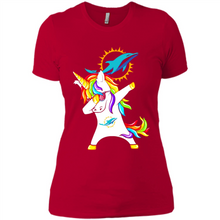 Load image into Gallery viewer, Unicorn Dabbing Miami Dolphins # Zawin