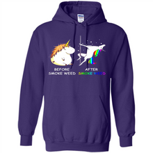 Load image into Gallery viewer, Before Smoke Weed After Smoke Weed Unicorn