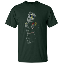 Load image into Gallery viewer, Baby Groot Michigan Wolverines football# Zawin