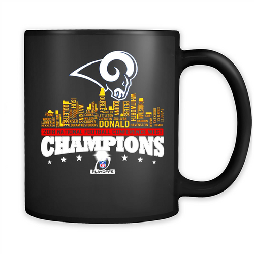 2018 National Football Conference West Champions Los Angeles Rams