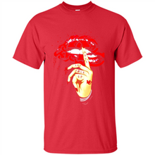 Load image into Gallery viewer, Cutest Kansas City Chiefs Lips Shut The Fck Up For Football Lovers