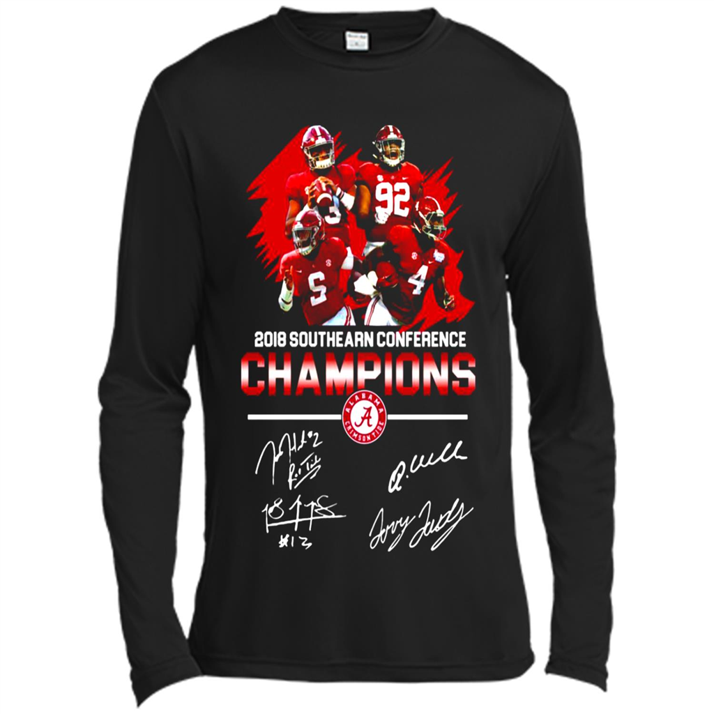 Alabama Crimson Tide 2018 Southeastern Conference Champions 4 Signature