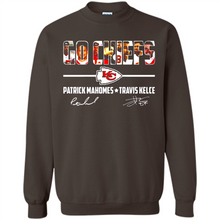Load image into Gallery viewer, Go Chiefs Kansas City Patrick Mahomes Travis Kelce Signatures # Zawin store