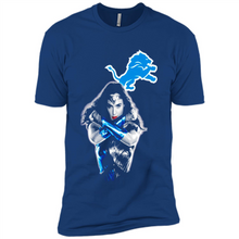 Load image into Gallery viewer, Detroit Lions Footballl Wonder Woman# Zawin