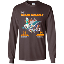 Load image into Gallery viewer, The Miami Miracle 33 New England Patriots 34 Miami Dolphins # Zawin