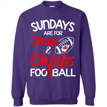 Load image into Gallery viewer, undays Are for Jesus and Kansas City Chiefs Football # Zawin