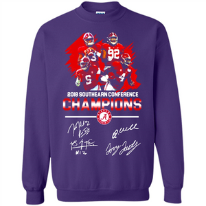 Alabama Crimson Tide 2018 Southeastern Conference Champions 4 Signature