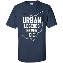 Load image into Gallery viewer, Urban Meyer Legends Never Die Football Fans Ohio Map