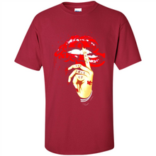 Load image into Gallery viewer, Cutest Kansas City Chiefs Lips Shut The Fck Up For Football Lovers