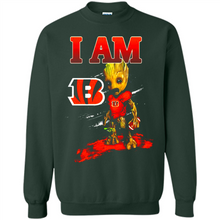 Load image into Gallery viewer, I Am Cincinnati Bengals Groot Football Lovers Nfl# Zawin