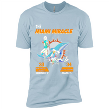 Load image into Gallery viewer, The Miami Miracle 33 New England Patriots 34 Miami Dolphins # Zawin