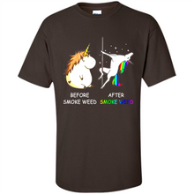 Load image into Gallery viewer, Before Smoke Weed After Smoke Weed Unicorn