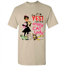 Load image into Gallery viewer, Yes I Am The Crazy Cat Lady Cat Lover