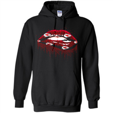 Load image into Gallery viewer, Glitter Lips Shirt For Kansas City Chiefs Fans