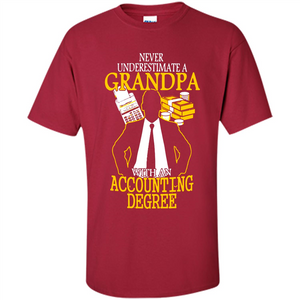 Accounting Degree Never Underestimate A Grandpa# pukas-store
