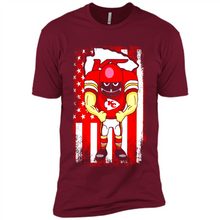 Load image into Gallery viewer, Nfl Kansas City Chiefs Mascot Usa Flag # Zawin